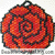 Beaded Peyote Rose