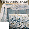 Beaded Embroidery Lace Belt