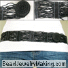 Button Beaded Belt