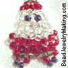 Beaded Santa Claus