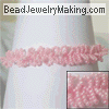 Beaded Pink Bracelet