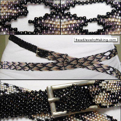 Beaded Peyote Belt