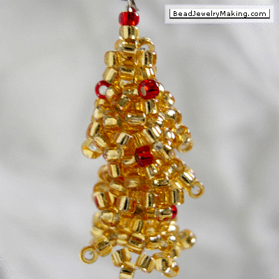 Golden Christmas Tree