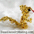 Beaded 3-D Golden Squirrel