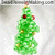 Light Green Bead Christmas Tree