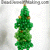 Mix Bead Green Christmas Tree