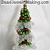 Snow Frost Bead Christmas Tree