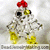 Beaded White Chicken