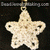 3D Beaded Star Charm