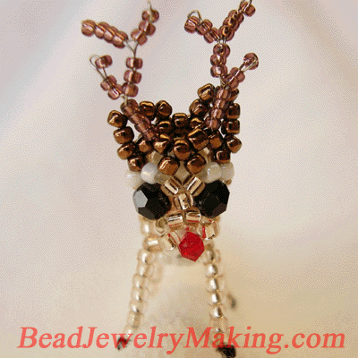 Beaded Reindeer