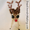 Beaded Reindeer Pattern