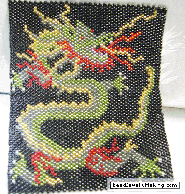 Peyote Dragon Amulet Bag