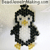 Penguin Earring