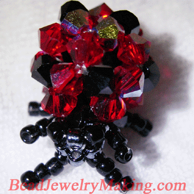 Beaded Lady Bug