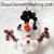Beaded Snowman
