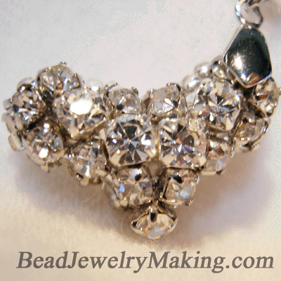 Rhinestone Heart