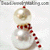 Beaded Snowman