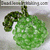 3D Beaded Green Apple