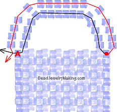 Beaded Bag step 12