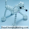 Beaded Poodle Dog