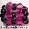 Beaded Bead Ball Pendant Tutorial