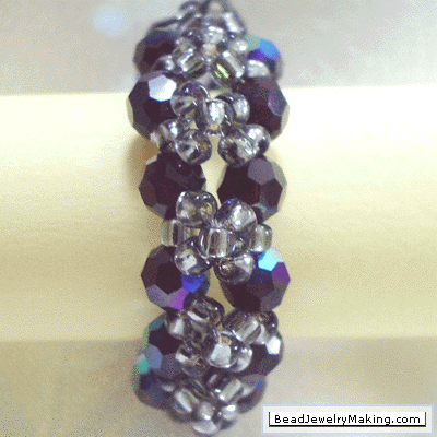 Black Crystal Ring