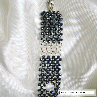 Black and White Pendant