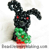 Black Rabbit Bunny