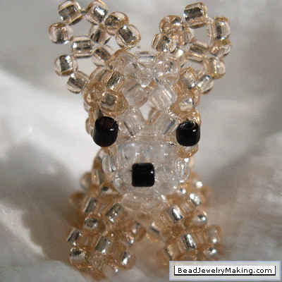 Beaded Chihuahua Front View