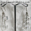 Cube Crystal Earring Pattern