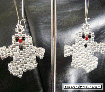 Halloween Ghost Earring