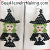 Peyote Halloween Witch Pattern