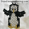 Penguin Earring