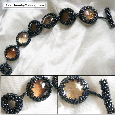 Peyote Marble Bracelet