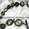 peyote marble bracelet