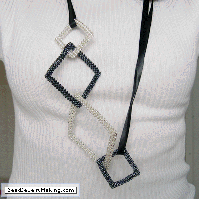 Square Chain Necklace