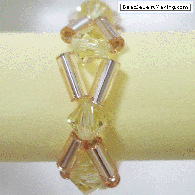 Yellow Crystal Ring