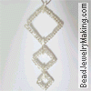 bugle beaded pendant