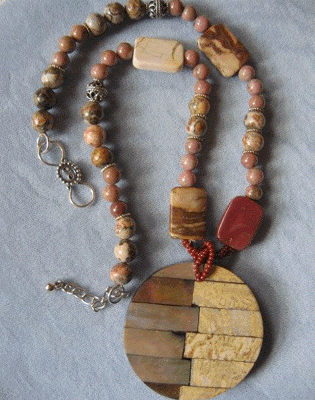 Shell Wooden Pendant By Anna Daley