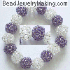 Beaded ball bracelet