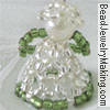 Beaded Angel Ornament - August 2006 Beaded Angel Project