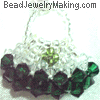 Beaded Bag Charm