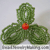 Christmas Flower Leaf Bracts