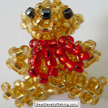 Beaded Teddy Bear