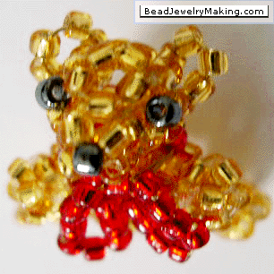 Gold Bear Top View