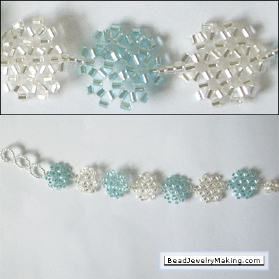 Beaded Hexagon Bracelet