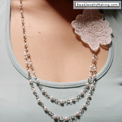 Lace Chain Necklace