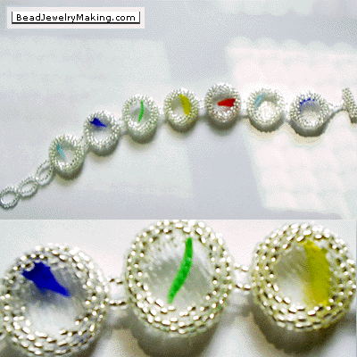 Beaded Marble Bracelet