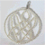 wire beaded pendant