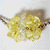 yellow crystal pendant